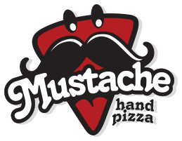 Mustache Hand Pizza - Logotipo